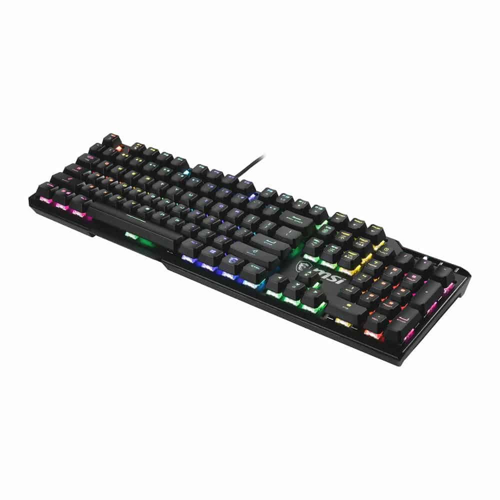 (image for) MSI VIGOR GK41 Mechanical RGB Gaming Keyboard UK Layout